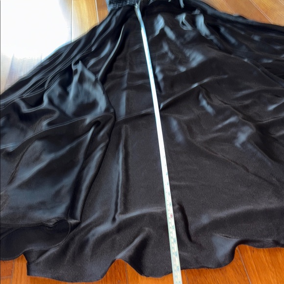 Italy Elegant Black Evening Gown les bourdelles des garcons size S - Picture 8 of 9